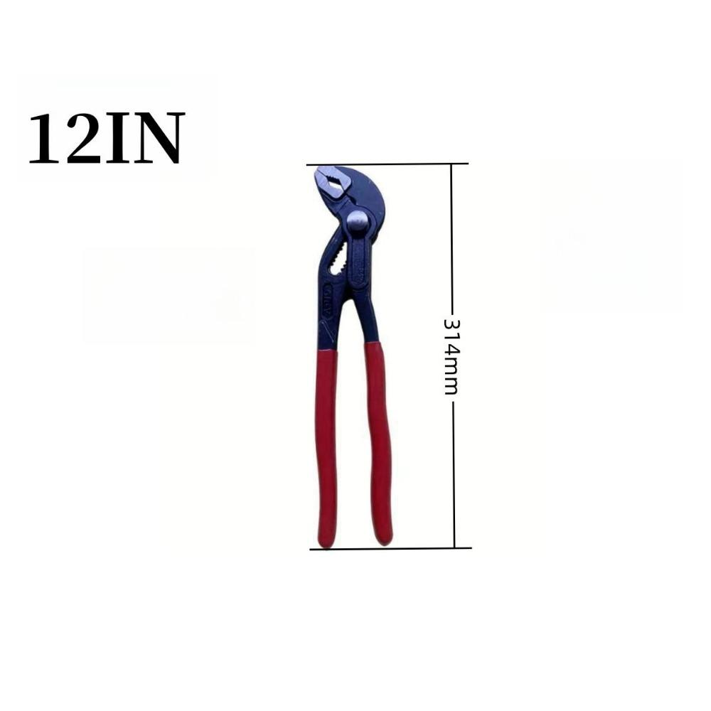 Kleště na vodní čerpadlo 7/10/12 palců Kleště na vodovodní potrubí Lisovací a vytahovací Ráčna Rychlé Multifunkční Kleště na vodní čerpadlo Nástroj pro domácí údržbu