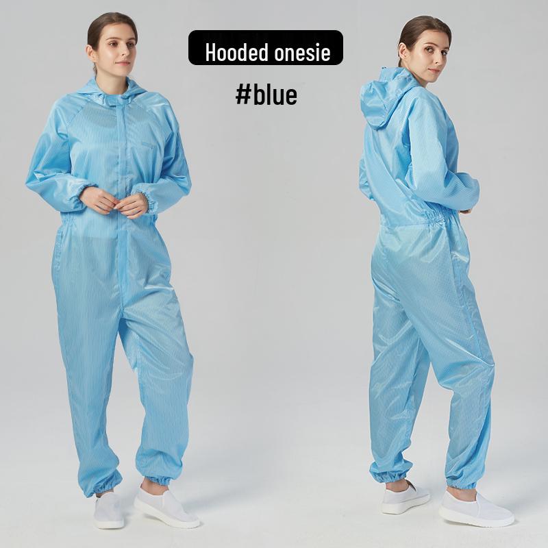 Антистатический костюм для чистых помещений: Пылезащитный защитный рабочий костюм-комбинезон