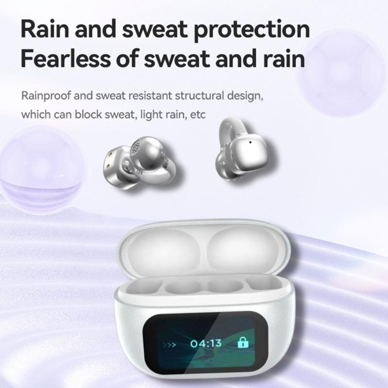Wireless Translation Earbud Earphone Device Instantly Speech Conversion Comfort Fit Ear Hook Business Meeting Essential