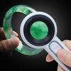Professional Gemstones Magnifier High Magnification Jewelry Loupe with Rechargeable Battery and Light System for Jewelry