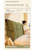 2025 Herringbone Headboard Cushion: Soft Upholstered, Anti-collision, Fixable Bedside Pillow