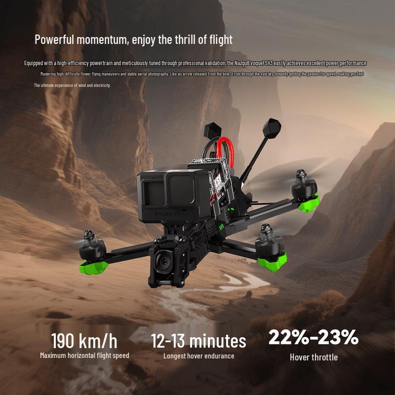 IFLIGHT Nazgul Evoque F5 V3 O4 Pro 5-inch Long-Range FPV Drone (CN version)