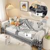 Sofa Blanket, Sofa Towel, Cover Cloth, Outdoor, Living Room, Sofa Cover Cloth, Double-sided Backrest, Thick Back Towel, Camping