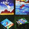 50g Stained Glass Mosaic Tiles Bulk Crafts Mosaic Piece DIY Making Supply for Craft Hobby Arts Wall Decoration Arte
