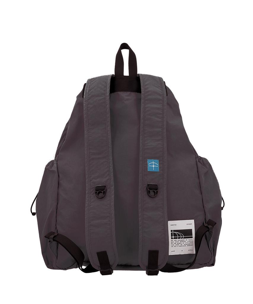 Sweetch Voyager Drawstring Backpack 002 M Grape Gray