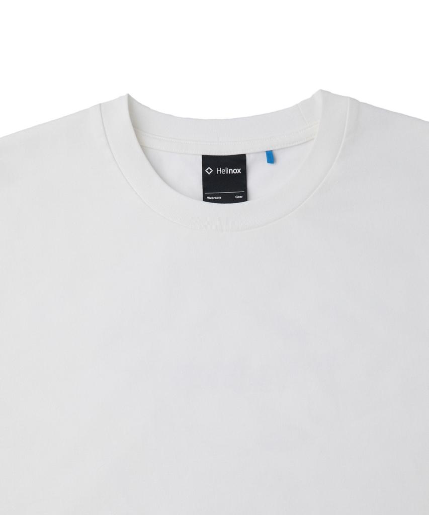 Hellinogseuweeo Magic Hours Sorona Short Sleeve T-Shirt_White