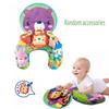 2-in-1 Baby Bauchlage Kissen Spielmatte Frühe Taktile Spielzeuge für Säuglinge Rutschfestes Baby Stützkissen Geschenke für Neugeborene Kleine Jungen Mädchen