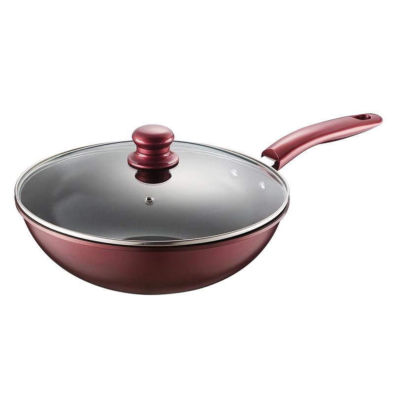 DESLON DFS-C106A Cast Iron Non-stick Wok