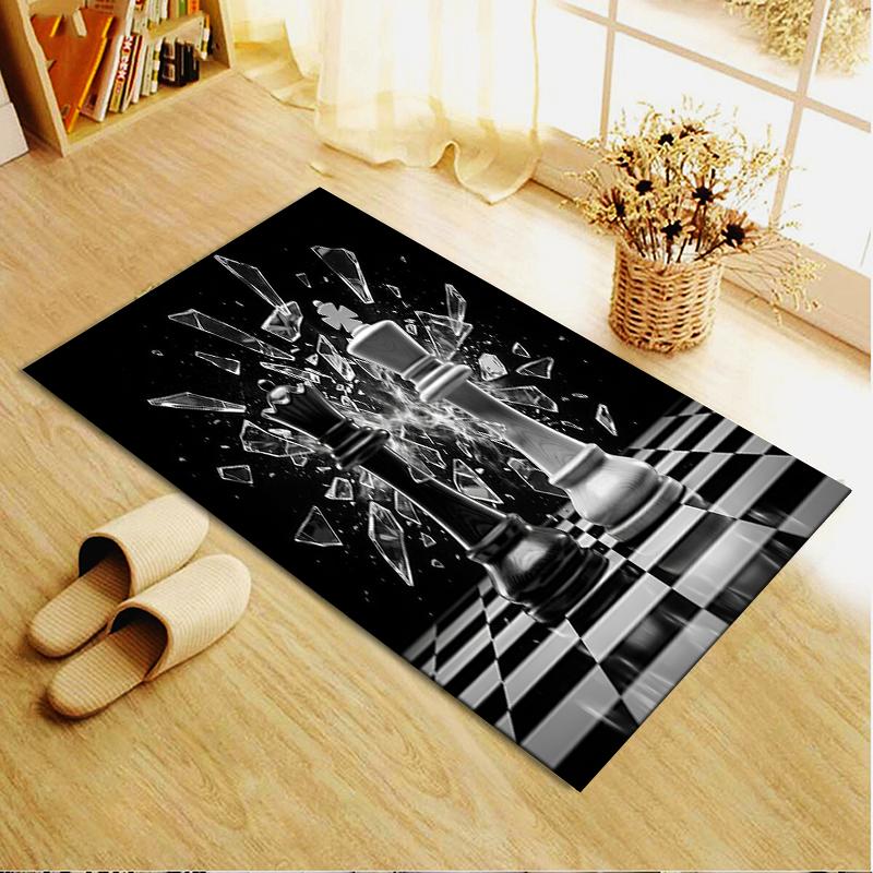 2025 New Chess Piece Carpet Rug for Living Room Bedroom Home Sofa Decoration,Kids Play Non-slip Floor Mat