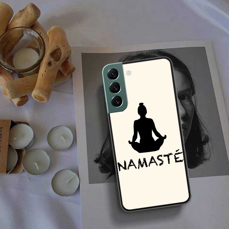 Hot Sell Yoga Namaste Phone Case For Samsung A15 A25 A35 A55 Galaxy A70S A50S A30S A30 A40 A71 A51 A41 A31 A21 A11 A01 A20S A10S
