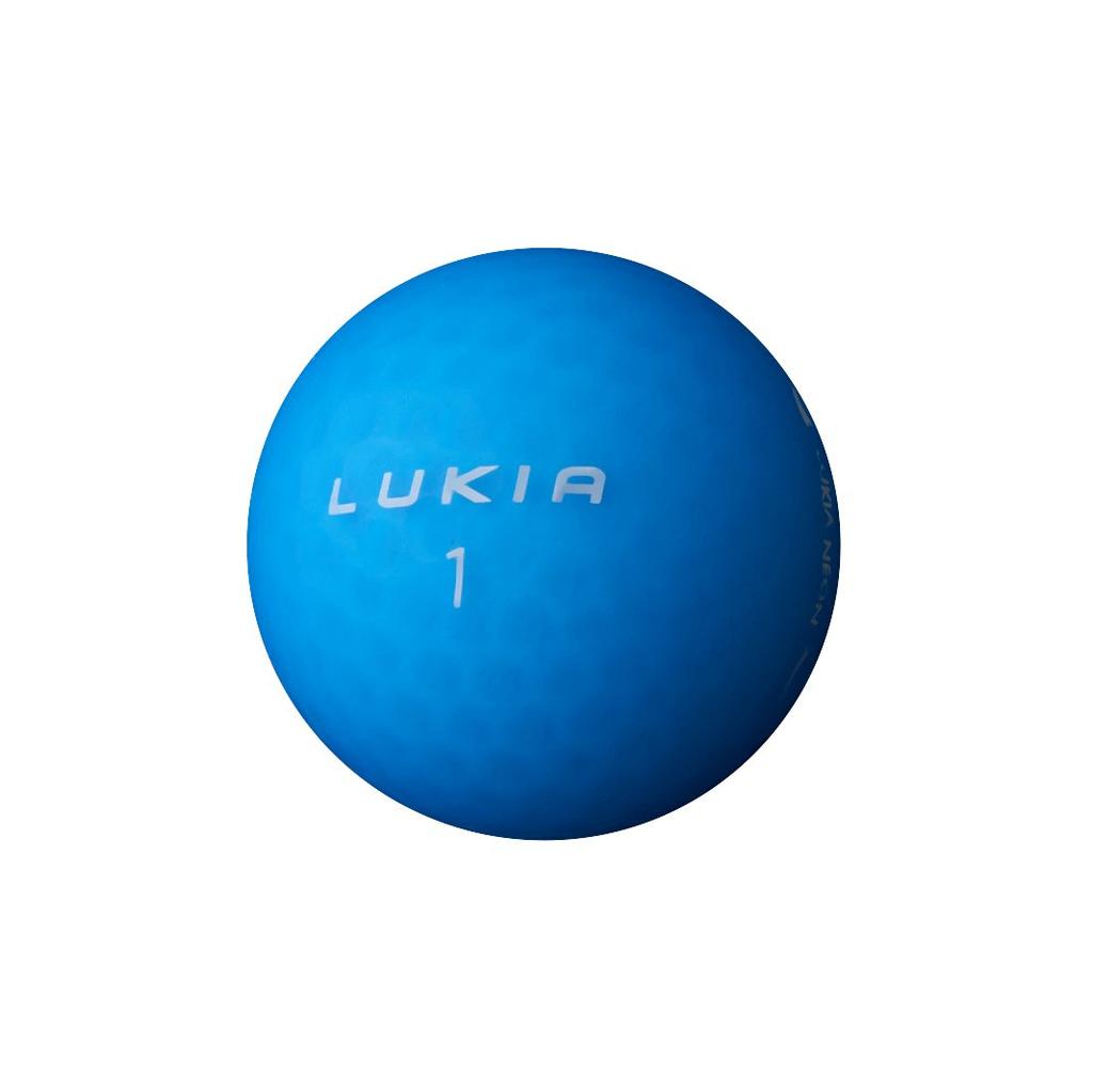 LUKIA Golf Ball NEON COLOR 6P Super Rebound (NEON BLUE)