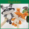 Cartoon Plush Fox Toy With Pp Cotton Filling For Kids Gift And Bedroom Decor