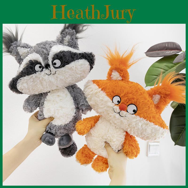 Cartoon Plush Fox Toy With Pp Cotton Filling For Kids Gift And Bedroom Decor