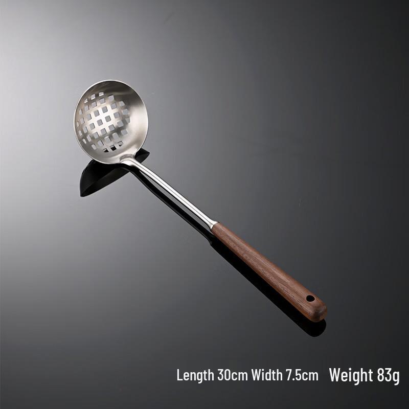 Qianxing 304 Stainless Steel Walnut Wood Kitchen Utensils