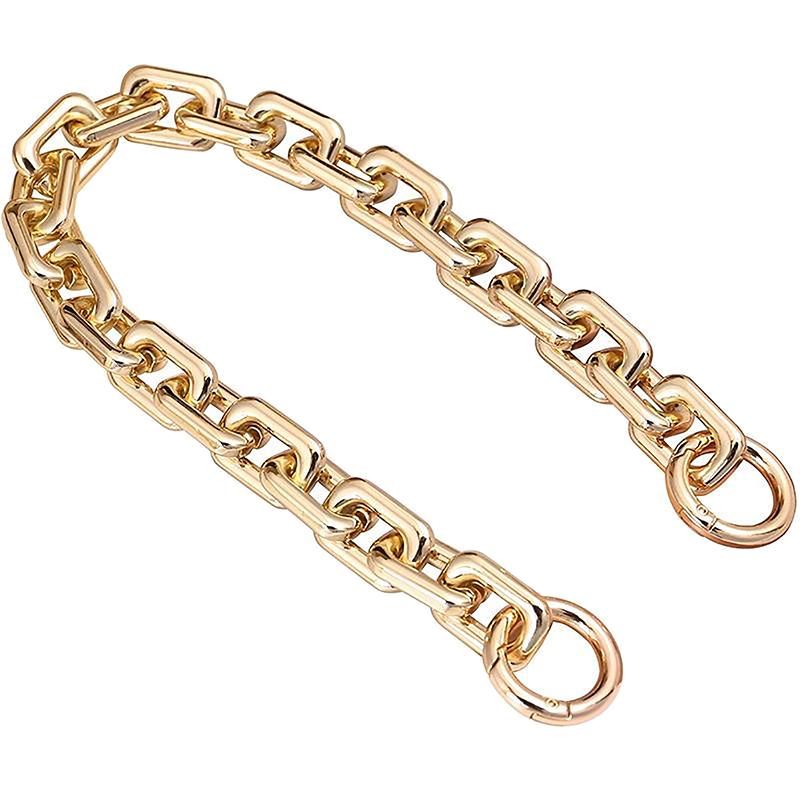 Silber Gold 40Cm 60Cm Acryl Geldbörsenkette Riemen Handtaschengriffe DIY Geldbörsen-Ersatzkette für Umhängetasche Handtaschen Riemen