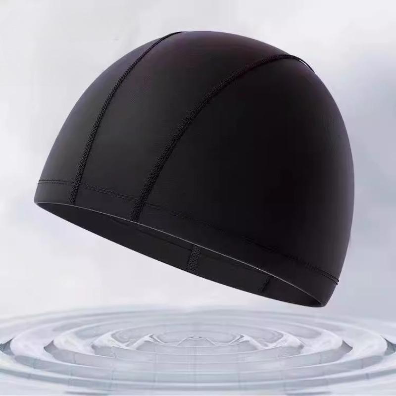 

Breathable and Elastic Swim Cap with Anti Slip Design, Suitable for Swimming Pools, Beaches, and Summer Entertainment чёрный