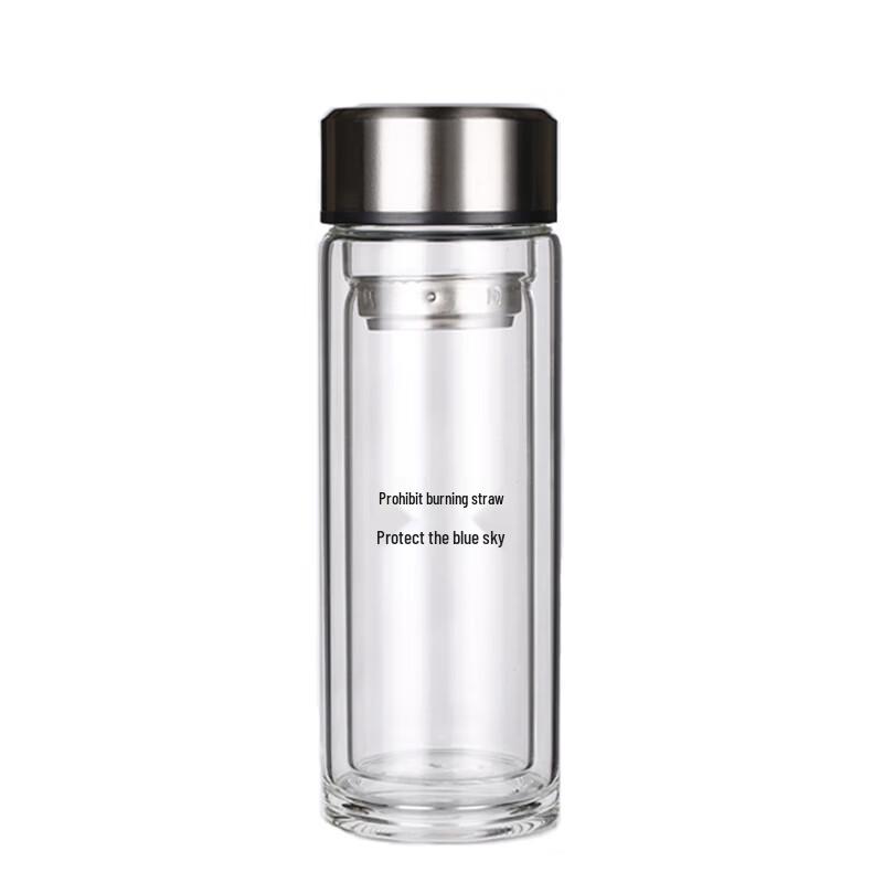 Double-Layer Borosilicate Glass Tea & Water Cup