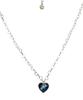 Sk8Er Rock Aurora Love Heart Chain Surgical Steel Necklace