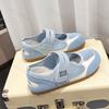 Women Mary Jane Flat Shoes Slip-On Casual Shoes Soft Bottom Lightweight Summer New Style Versatile Non Slip Outdoor Casual Shoes