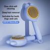 Self Cleaning Pet Grooming Brush Reduce Household Shedding Hair Remover Comb for Dogs Cats Pet Owners