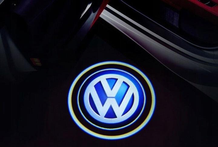 2X Led Logo Projektor Volkswagen Vw Passat B5 Fl Phaeton Touareg