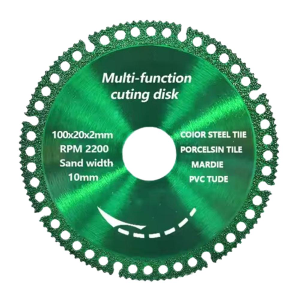 Cutting disc for cutting glass, ceramic tiles, porcelain stoneware 100x100x1.6mm, 5 pcs.