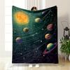 Solar System Blanket Design for All Seasons Blanket Lunch Break Throw Gift