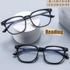 Fashionable Reading Glasses Anti Blue Light Retro Black Frame High Definition Unisex Reading Glasses 502