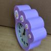 New Japanese and Korean Foot Daisy Gift Alarm Clock 3D Three-dimensional Digital Lazy Bedside Decoration Clock Super Quiet