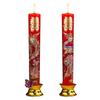 Dragon & Phoenix Windproof Wedding Candles: Red, Romantic, Smokeless, Festive, Everlasting Pair.