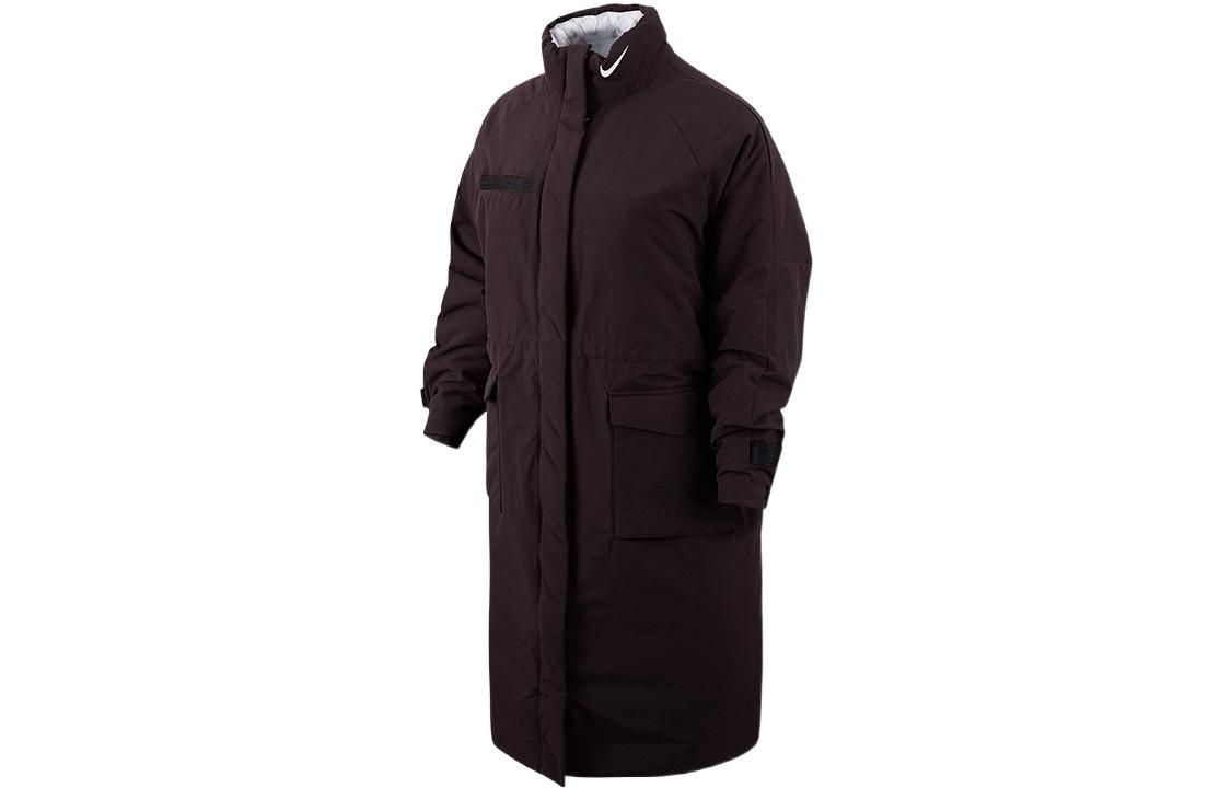 Nike Puffer Jackets Women s Coffee Stand Collar Moderate Other DD4651-203 XL