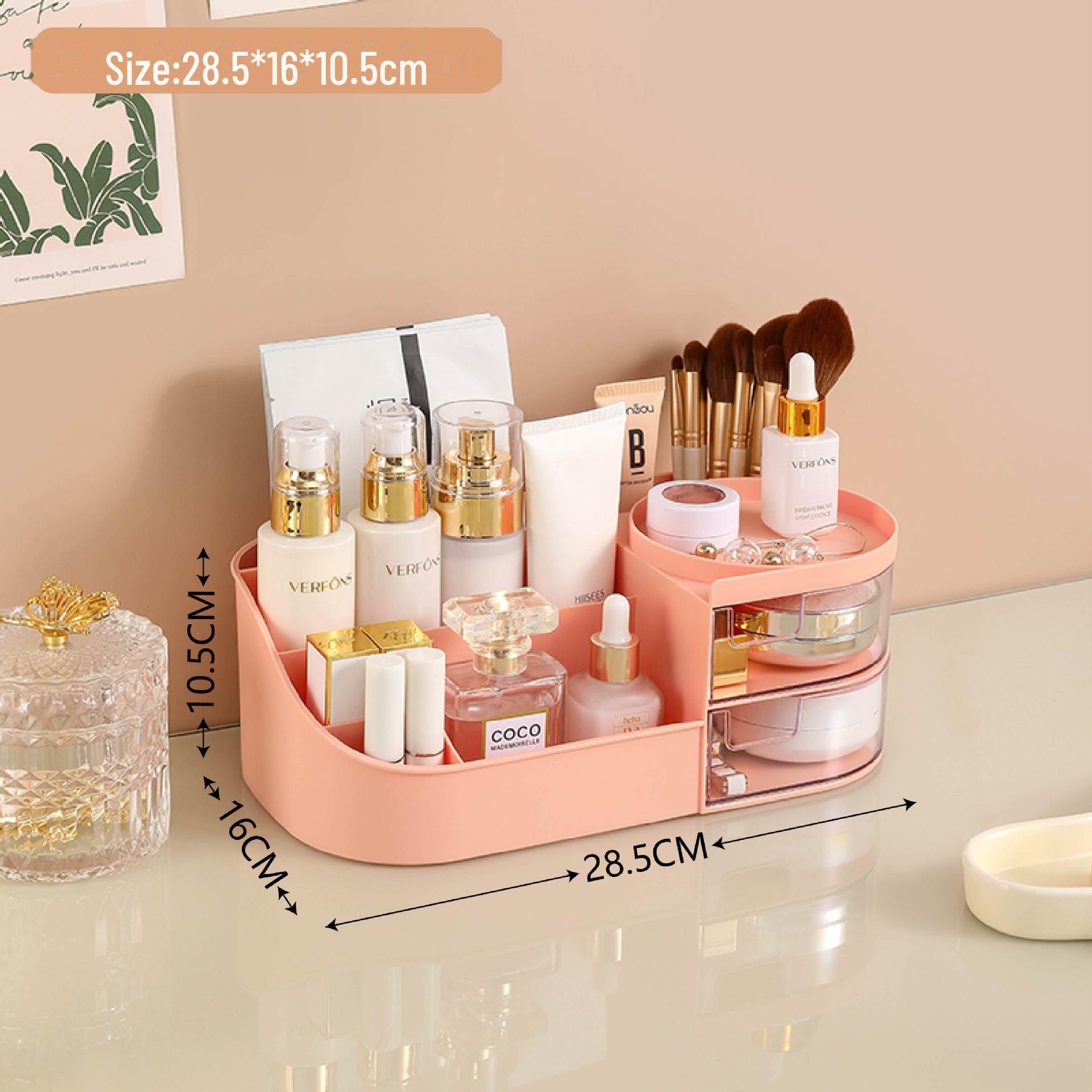 

Многофункциональная косметичка с зеркалом для макияжа и органайзером для помады Medium