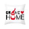 Red Cartoon Love Valentine's Day Home Pillow Car Waist Support Cushion Sofa Cushion Pillow Cover