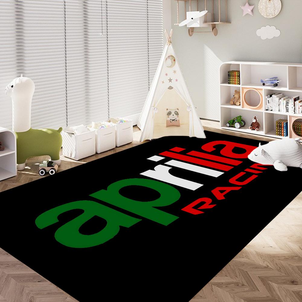 A-Aprilia Motorcycle Floor Mat Retro Multiple Choice Living Room Kitchen Rug Non-Slip Modern Home Decor