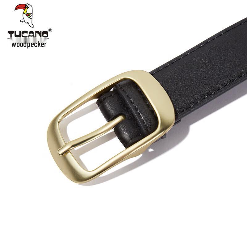 TUCANO Women's Fashion Leather Pin Buckle Belt