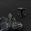 Iris Metal Brooch, Men's Suit Elegant Stainless Steel Badge, Women's Pin Corsage, Backpack Classic Style Decorations.