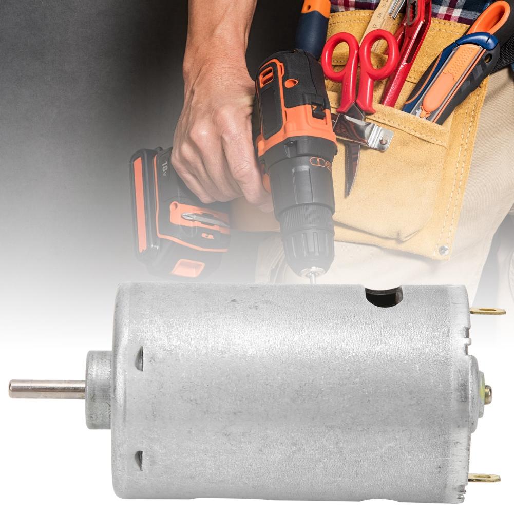 Silný magnetický kartáčový motor 550 DC24V Motor Příslušenství pro elektrickou vrtačku 10000 ot/min