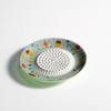 Grattugia Manuale in Ceramica per Zenzero Grattugia Antiscivolo per Frutta Ciotola Schiaccia Zenzero Preparazione Pasti