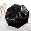 1pc Midnight Moonlit Skull Automatic Open/CloseUmbrella,Compact Umbrella for Men & Women Day Gift.W061