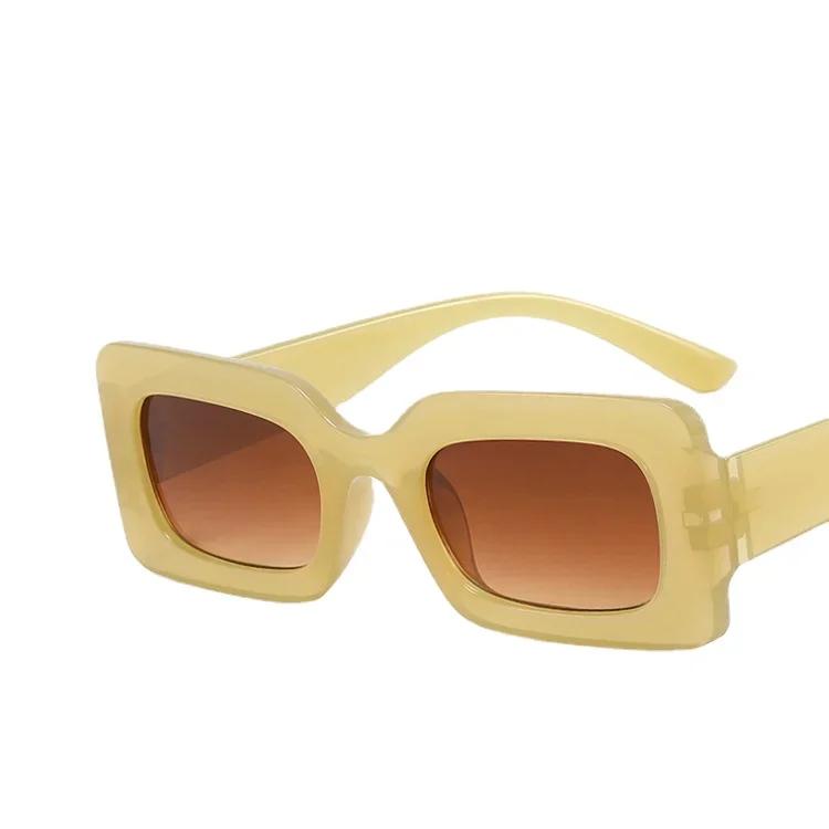 New Small Rectangular Women's Sunglasses Women Vintage Brand Sun Glasses Fashion Outdoor Street Photo Glasses UV400 Eyewear