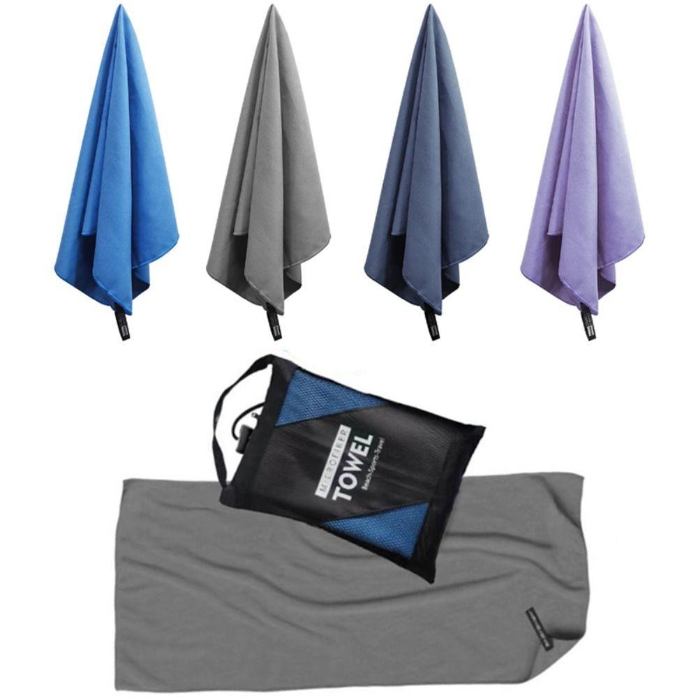 Ultrafine Fiber Microfiber Towel Quick Dry Sports Beach Towel  Camping Gym Yoga Backpacking Hiking