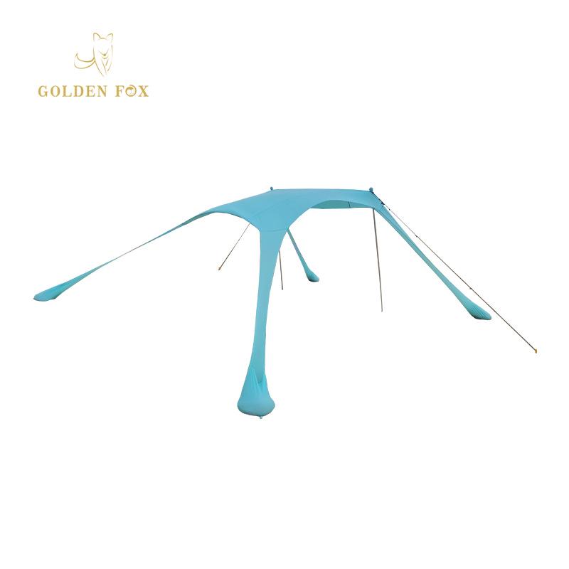 Golden Fox Outdoor Beach Canopy: Lycra Fabric UV50 Sun Protection Tent