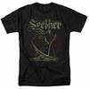 Seether Rock Band Reaper Black Unisex T-Shirt