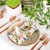 Wildfloral Cloth Napkin Vintage Wildflower Dinner Napkin Reble Kitchen Table Top Collection for Farmhouse Party Dining Table Decor, Set of 4, 18 x 18