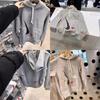 Chuan Jiu 2024 A/W Couple's Heart Hoodie Pullover with Stand Collar & Zipper