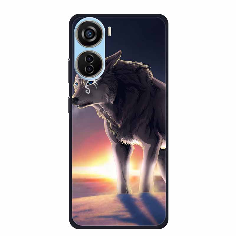 Cool Silicone Cover for ZTE Blade V40 Design Case Printed Fashion Soft Back Cover for ZTE Blade V40Design Case Protective Shells