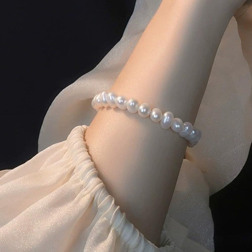 Imitation Pearl Pearl Bracelet Jewelry Accessories Luxury Bracelet Chain Bracelet  Daily Wear