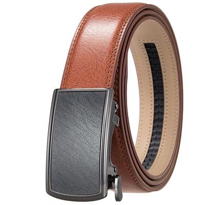 Herren Mode Gürtel, Tragen Automatisches Schnallen Gürtel Gürtel Ly36-8049