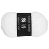 1 Knäuel Baumwollgarn 60% Baumwolle 40% Acryl Strickgarn Häkelgarn Deckengarn zum Häkeln