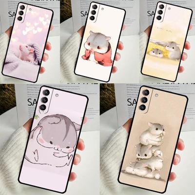 Funda de hámster para Samsung Galaxy S24 Ultra, S22 Plus, S20, S21 FE, S8, S9, S10, Note 10, 20 y S23 Ultra